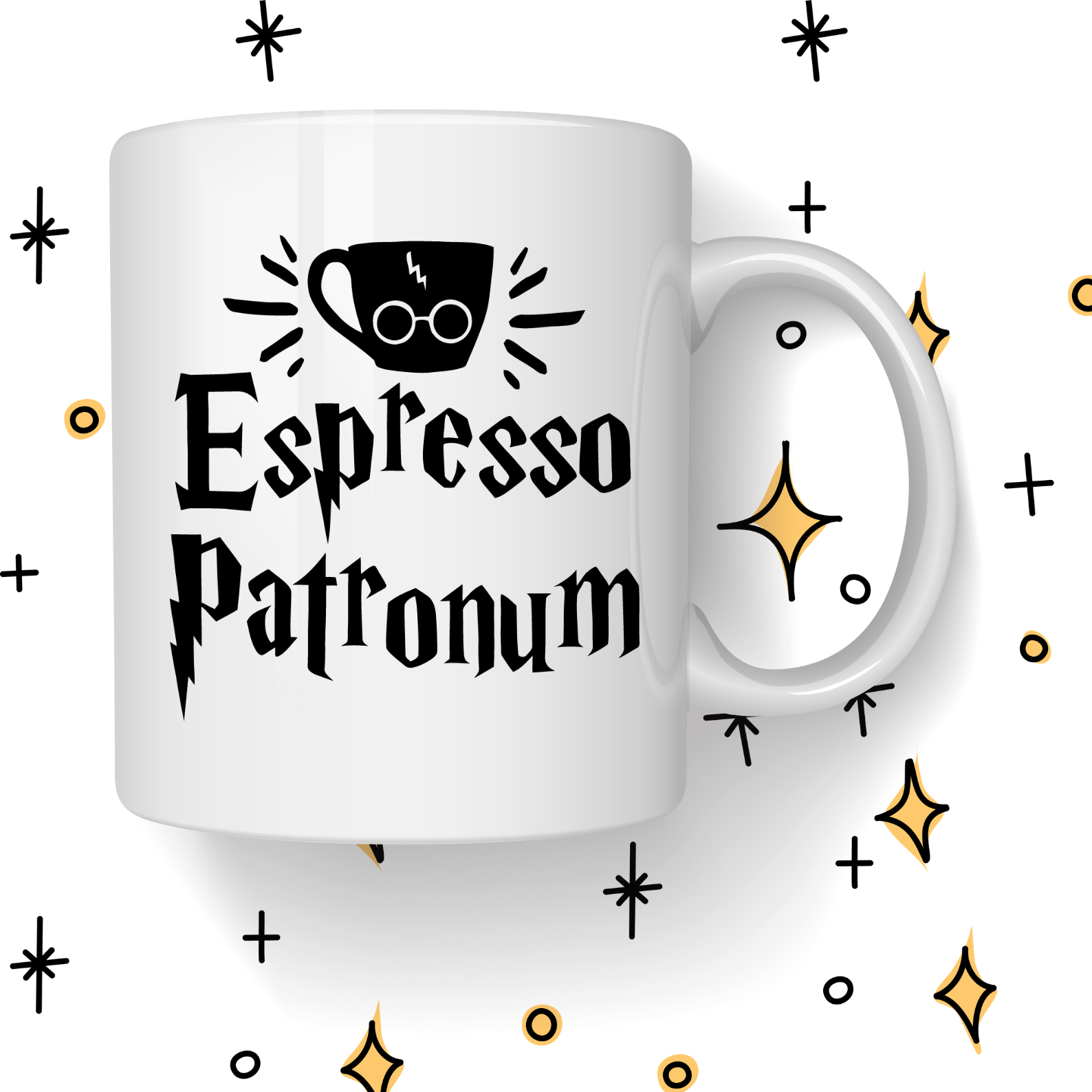 Mug with Espresso Patronum Logo